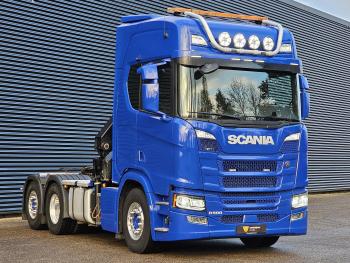 Scania R500 6x2*4 / HMF 28 t/m KRAAN / CRANE / KRAN